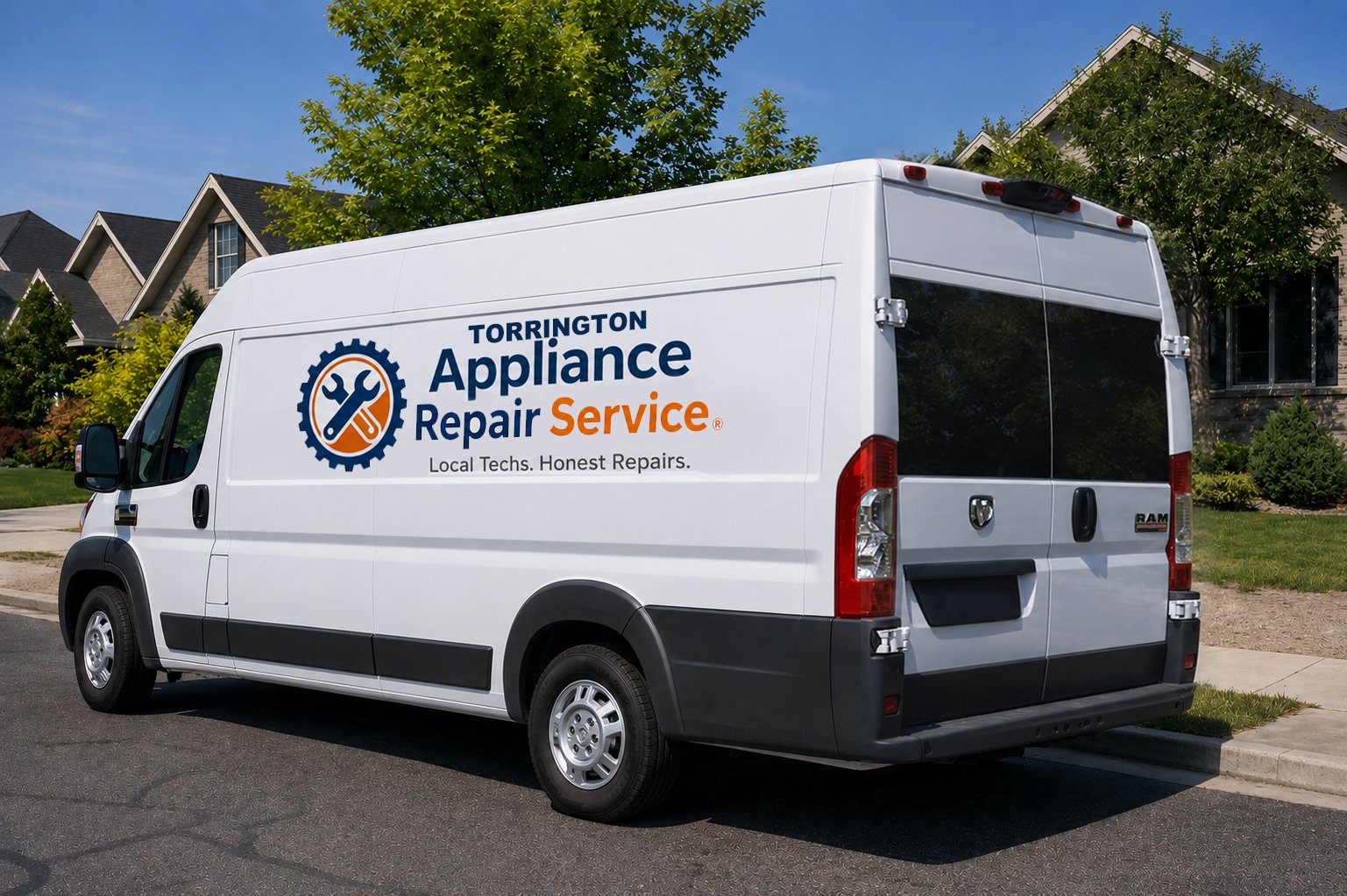 Torrington Appliance Repair Service van